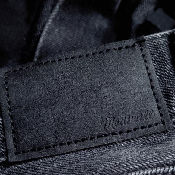 Madewell Women’s Super-Wide Leg Jeans Washed Black Long Rise Minimalist 30" - Picture 10 of 12